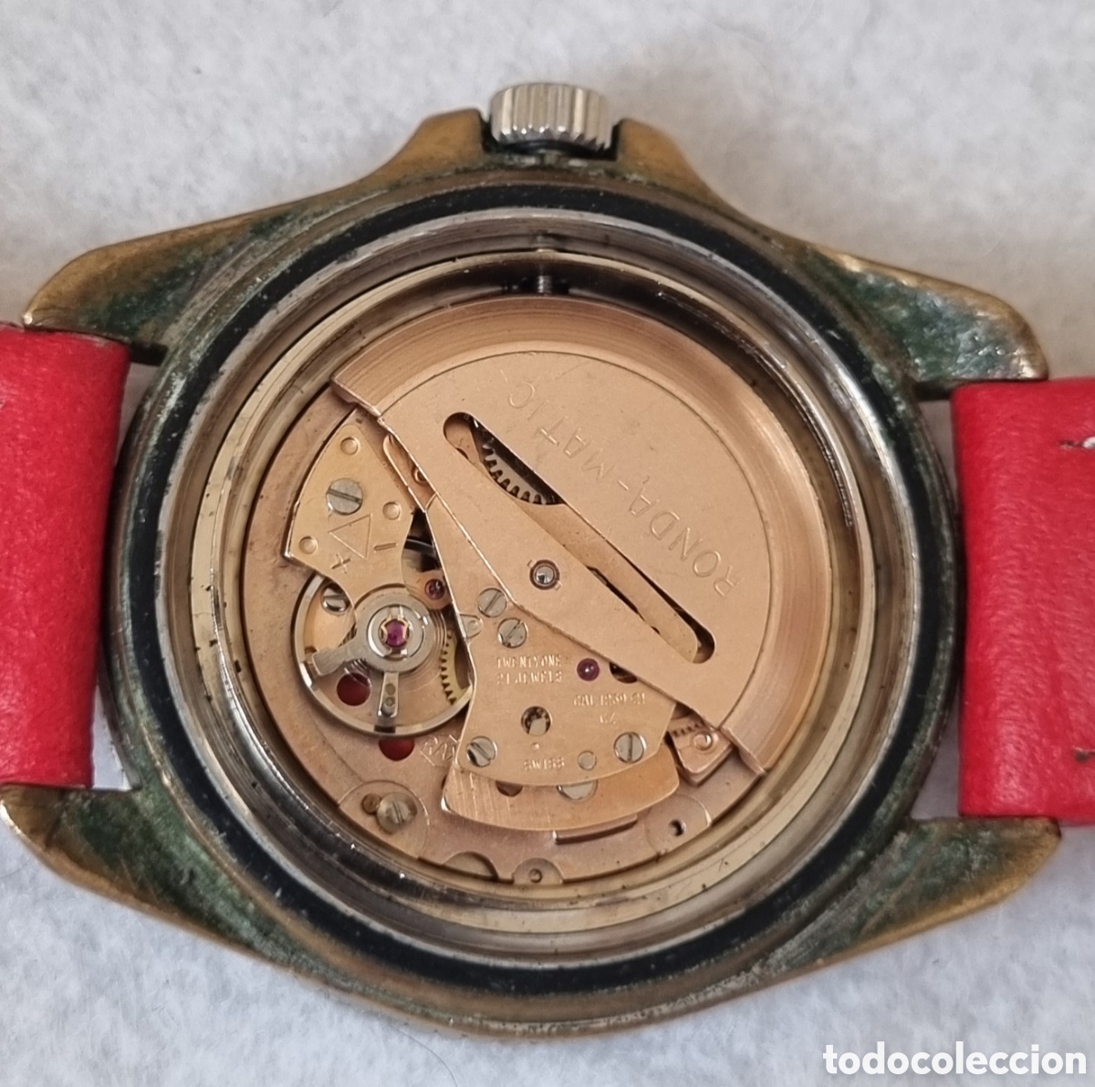 Relojes autom&aacute;ticos: Reloj Sindaco autom&aacute;tico shock-resistant water-resistant funcionando - Foto 8