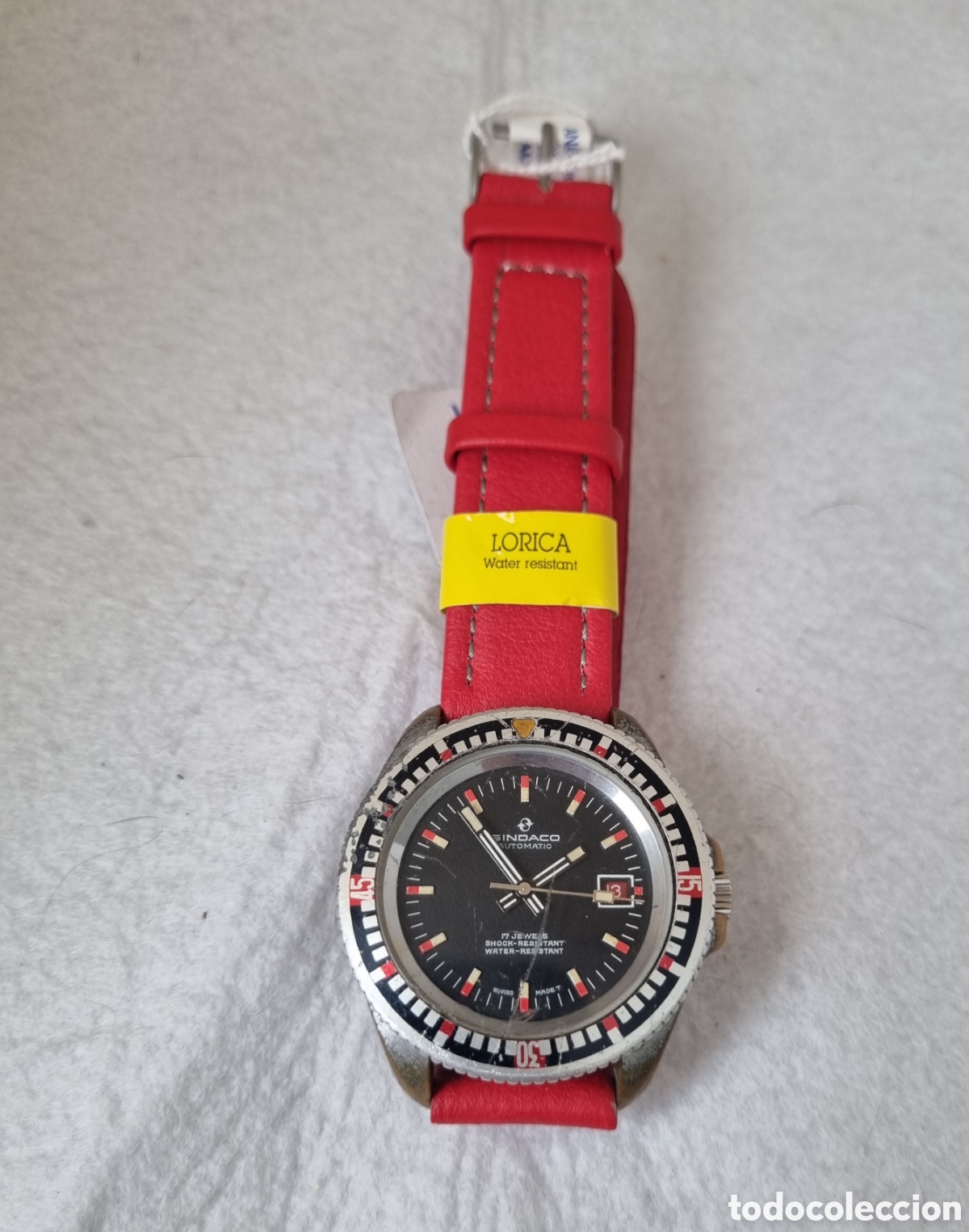 Relojes autom&aacute;ticos: Reloj Sindaco autom&aacute;tico shock-resistant water-resistant funcionando - Foto 9