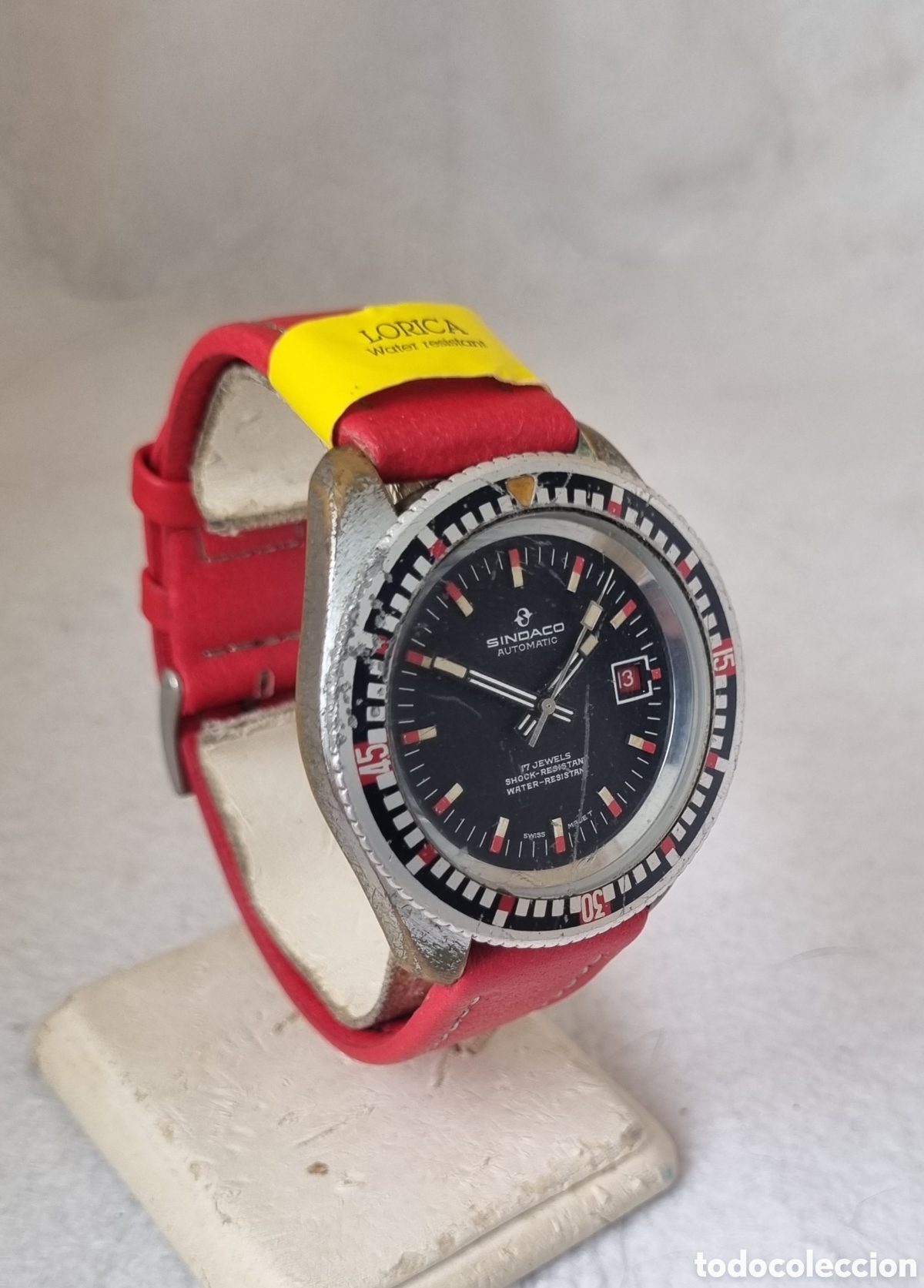 Relojes autom&aacute;ticos: Reloj Sindaco autom&aacute;tico shock-resistant water-resistant funcionando - Foto 11