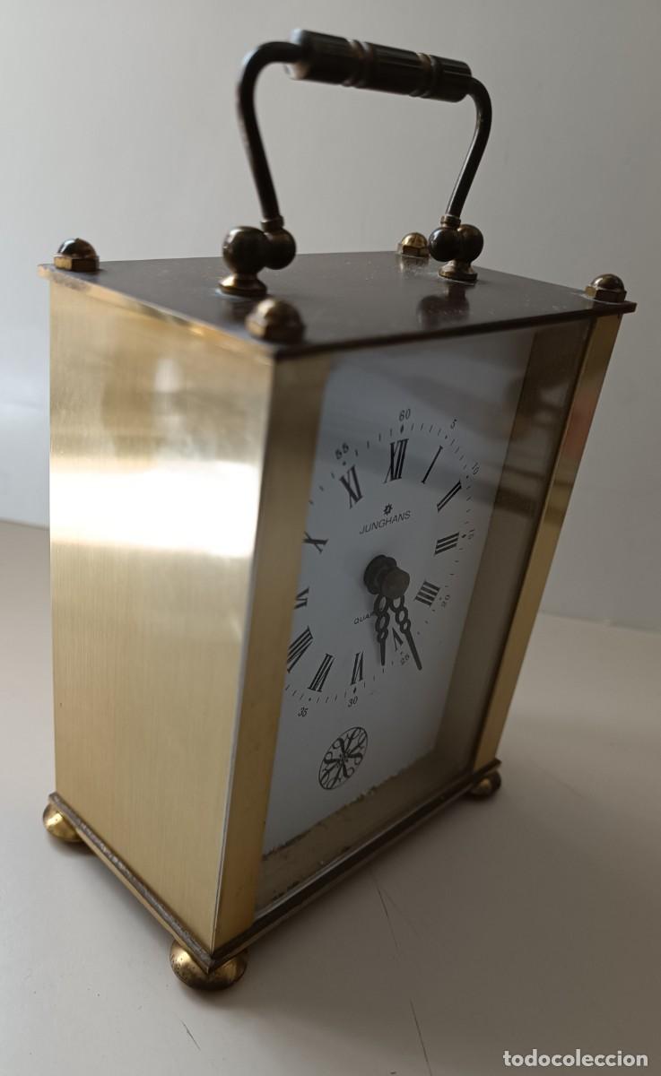 Relojes autom&aacute;ticos: Junghans reloj carruaje. Made in Germany. - Foto 7