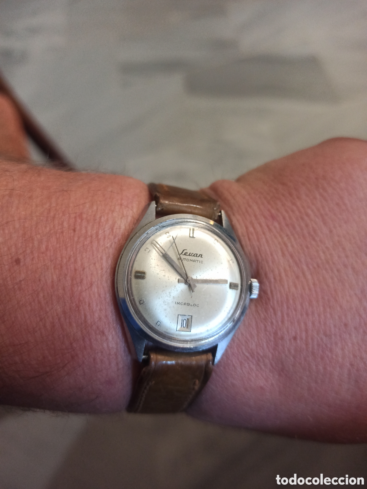 Relojes autom&aacute;ticos: Reloj Hombre SEVAN Autom&aacute;tico Funciona - Foto 12