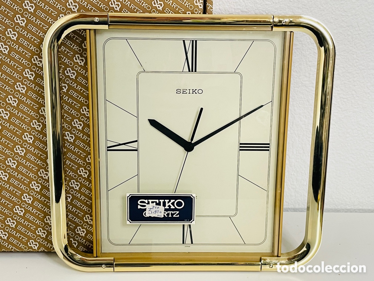 Relojes autom&aacute;ticos: Seiko Wall Clock 1980s - Foto 2