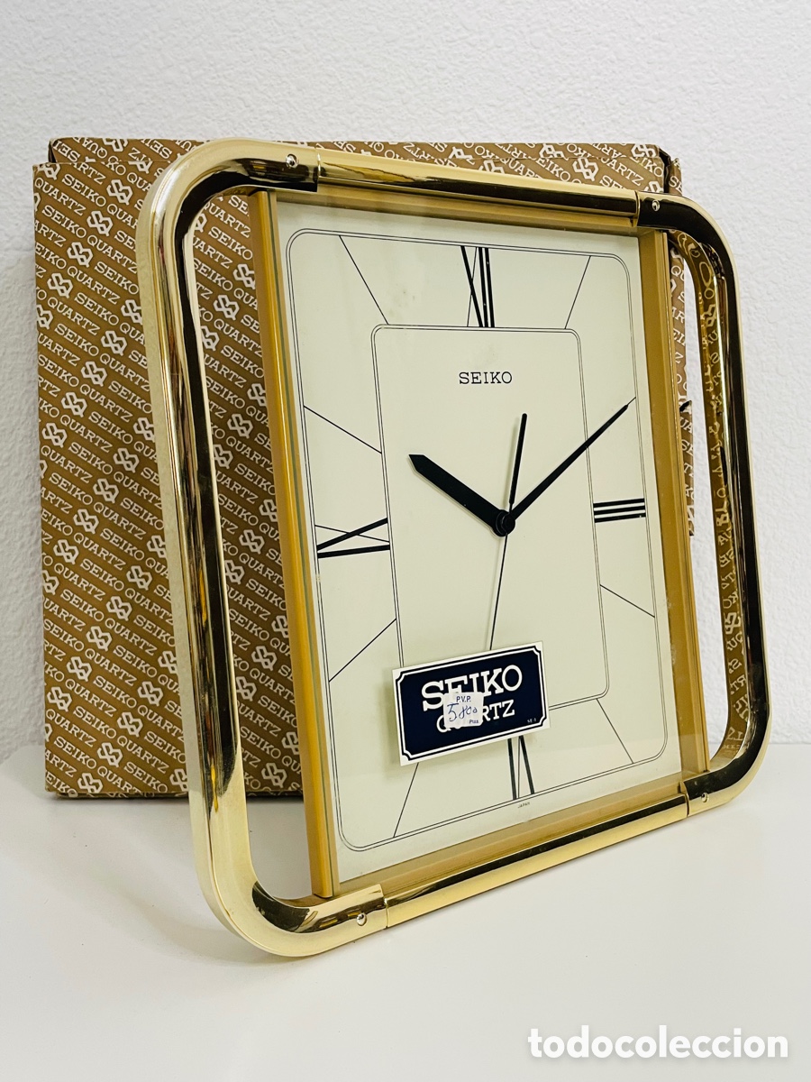 Relojes autom&aacute;ticos: Seiko Wall Clock 1980s - Foto 3
