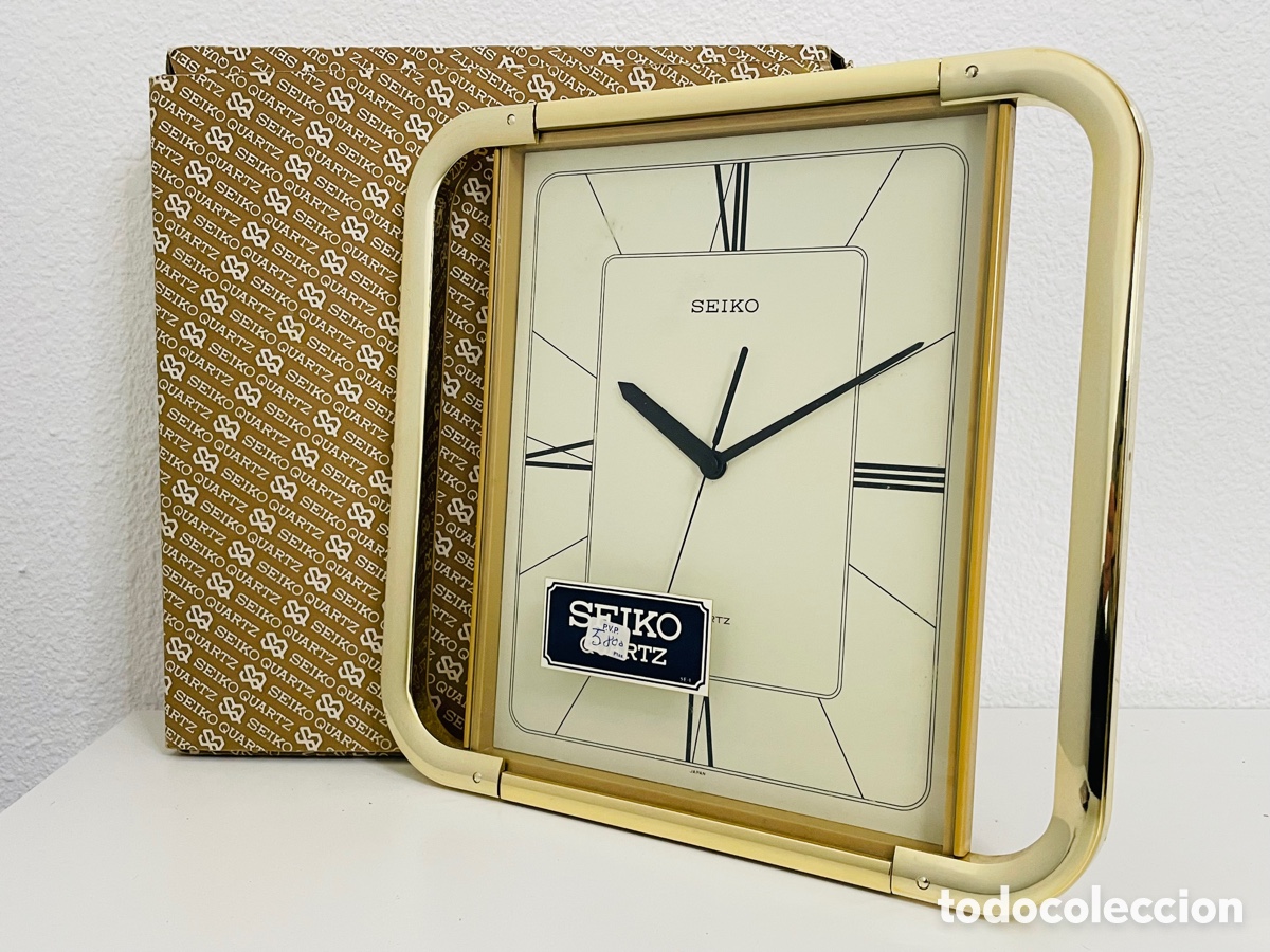 Relojes autom&aacute;ticos: Seiko Wall Clock 1980s - Foto 5