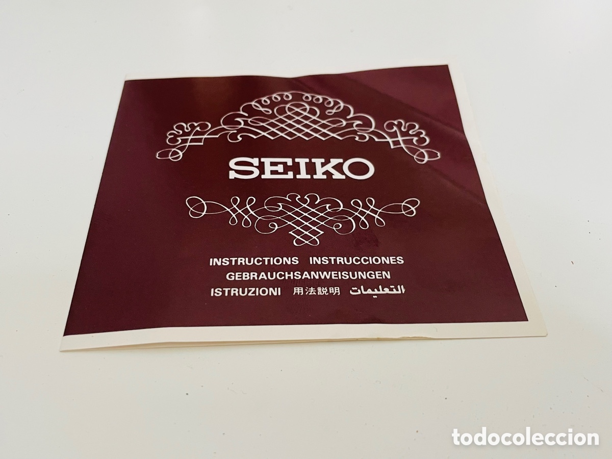 Relojes autom&aacute;ticos: Seiko Wall Clock 1980s - Foto 7