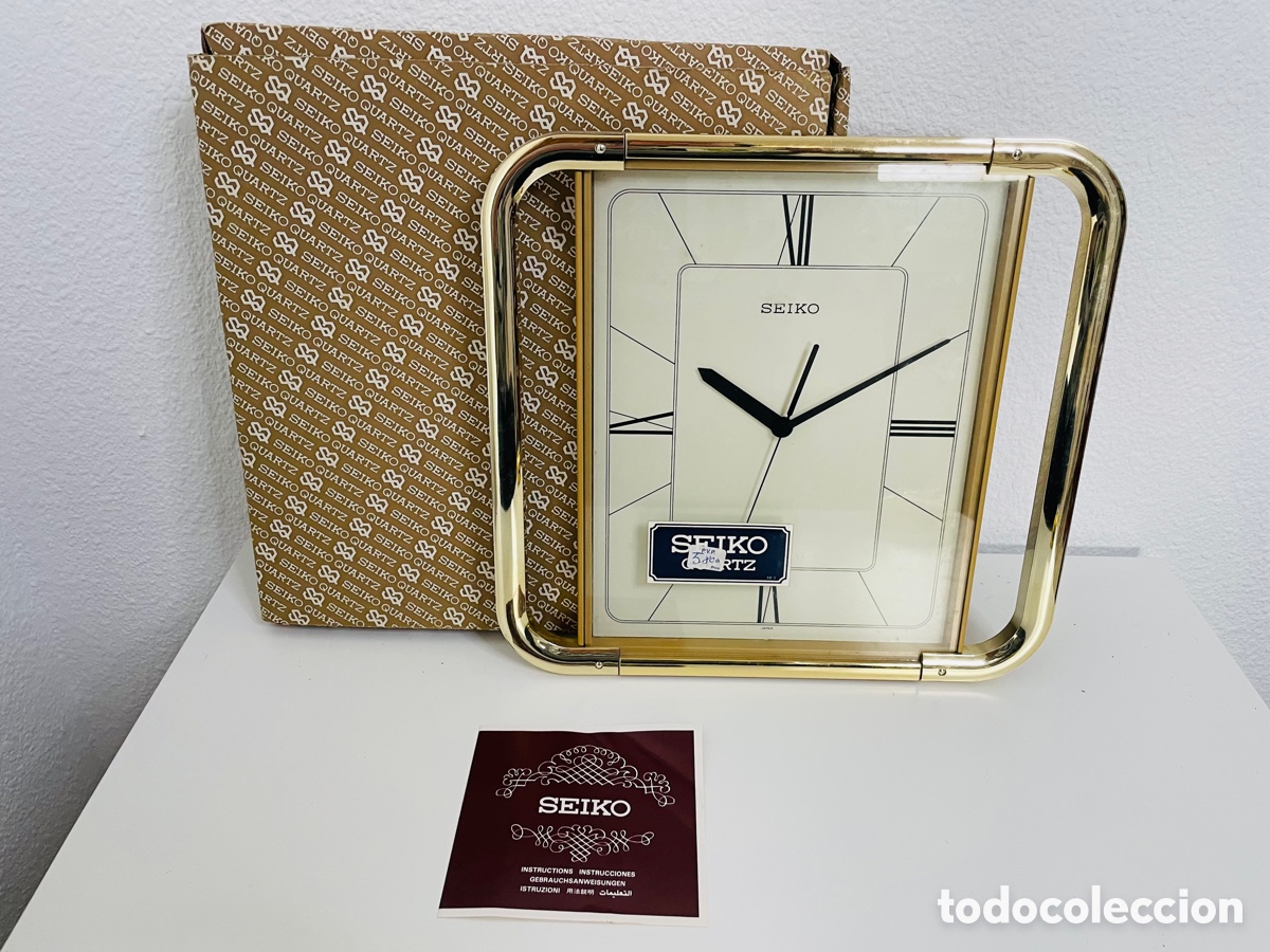 Relojes autom&aacute;ticos: Seiko Wall Clock 1980s - Foto 1