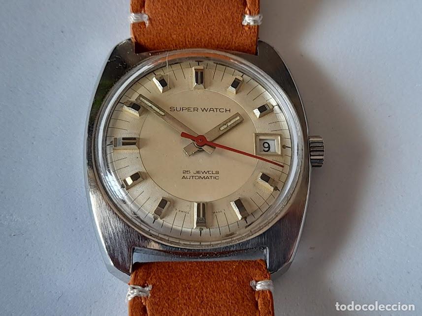 Relojes autom&aacute;ticos: Reloj super Watch automatico con calendario funciona. - Foto 2