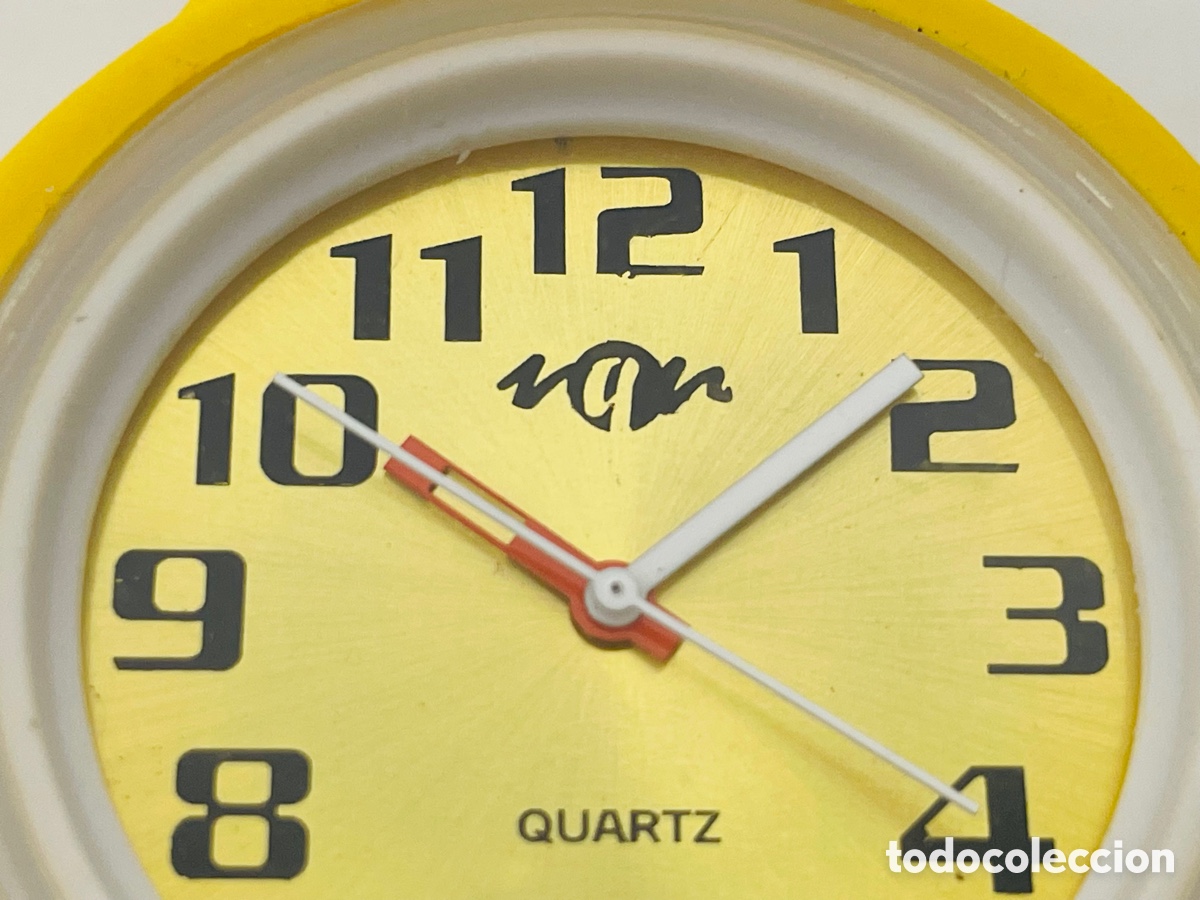 Relojes autom&aacute;ticos: Reloj amarillo silicona - Foto 10