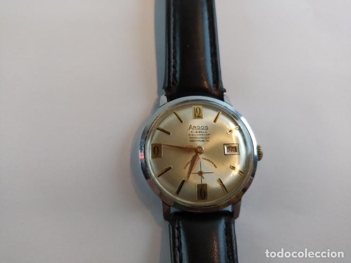 Relojes autom&aacute;ticos: Raro reloj Argos autom&aacute;tico. Funcionando - Foto 4