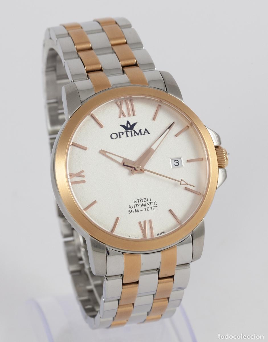 Relojes autom&aacute;ticos: Optima Stobli Automatic Steel Ref: OSA461-SR-1 - Foto 3