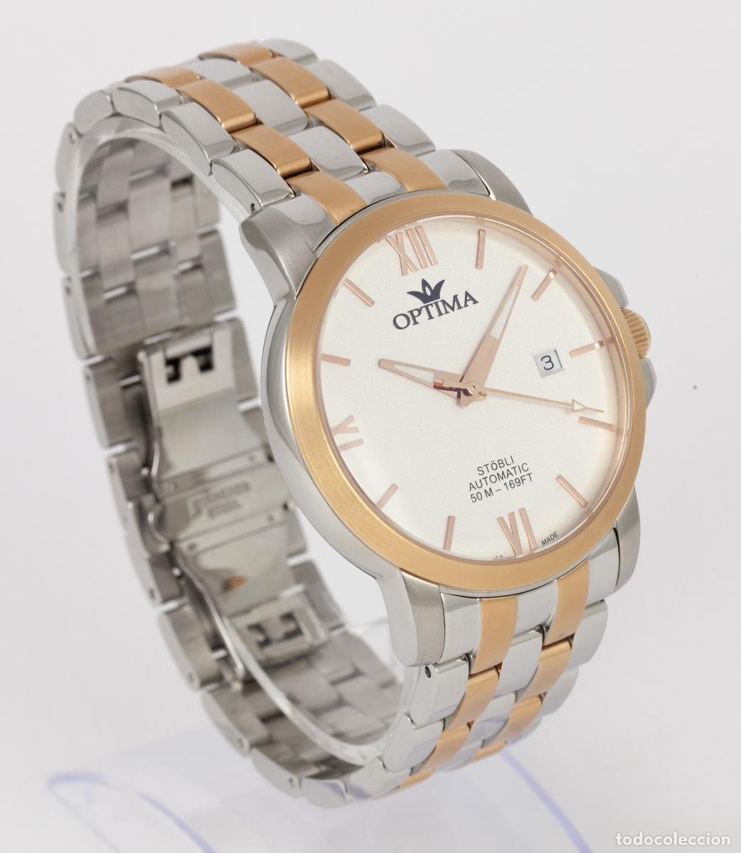 Relojes autom&aacute;ticos: Optima Stobli Automatic Steel Ref: OSA461-SR-1 - Foto 4