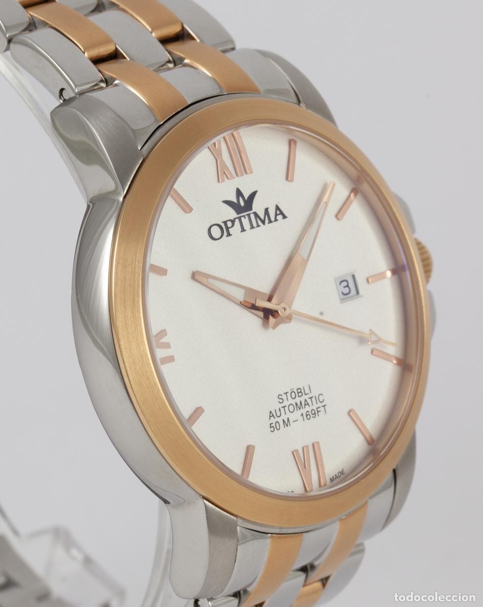 Relojes autom&aacute;ticos: Optima Stobli Automatic Steel Ref: OSA461-SR-1 - Foto 5