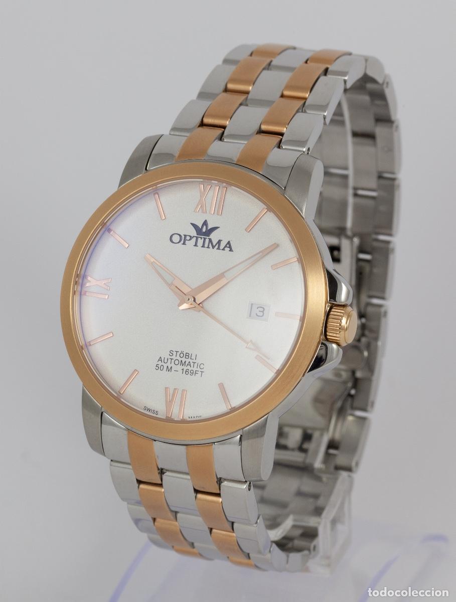Relojes autom&aacute;ticos: Optima Stobli Automatic Steel Ref: OSA461-SR-1 - Foto 7