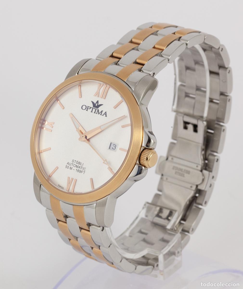 Relojes autom&aacute;ticos: Optima Stobli Automatic Steel Ref: OSA461-SR-1 - Foto 8