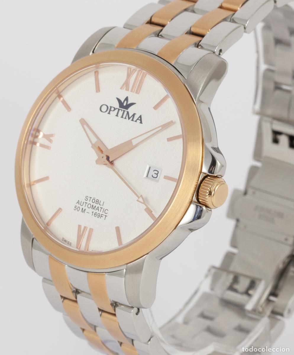 Relojes autom&aacute;ticos: Optima Stobli Automatic Steel Ref: OSA461-SR-1 - Foto 9