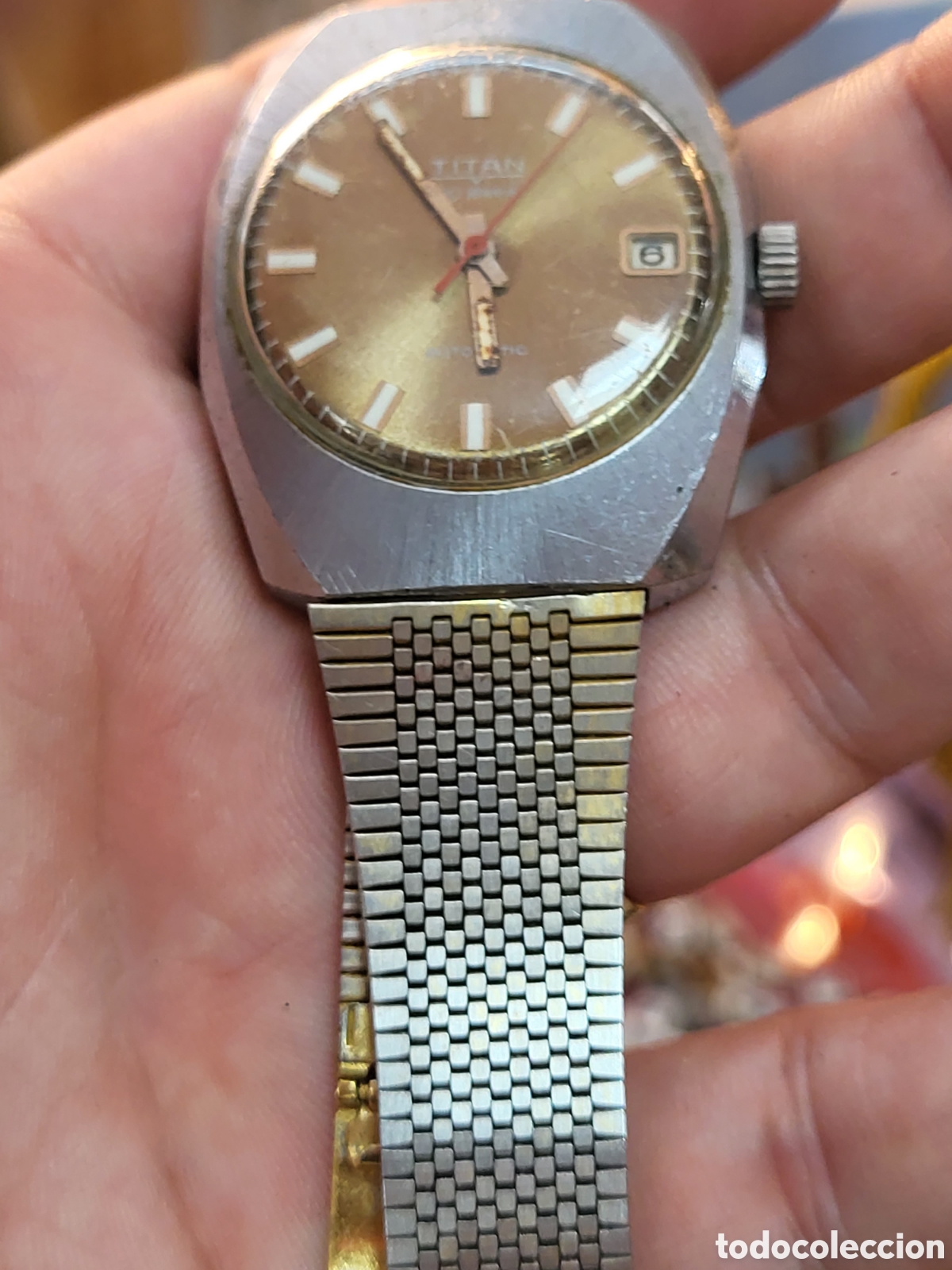 Relojes autom&aacute;ticos: RELOJ TITAN 30 JEWELS AUTOMATICO. FUNCIONANDO - Foto 9