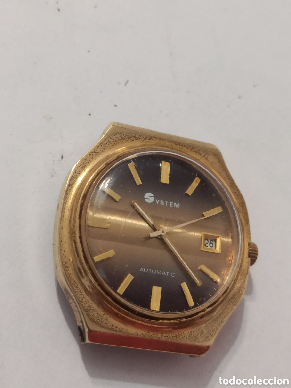 Relojes autom&aacute;ticos: Reloj hombre System automatic funciona - Foto 6