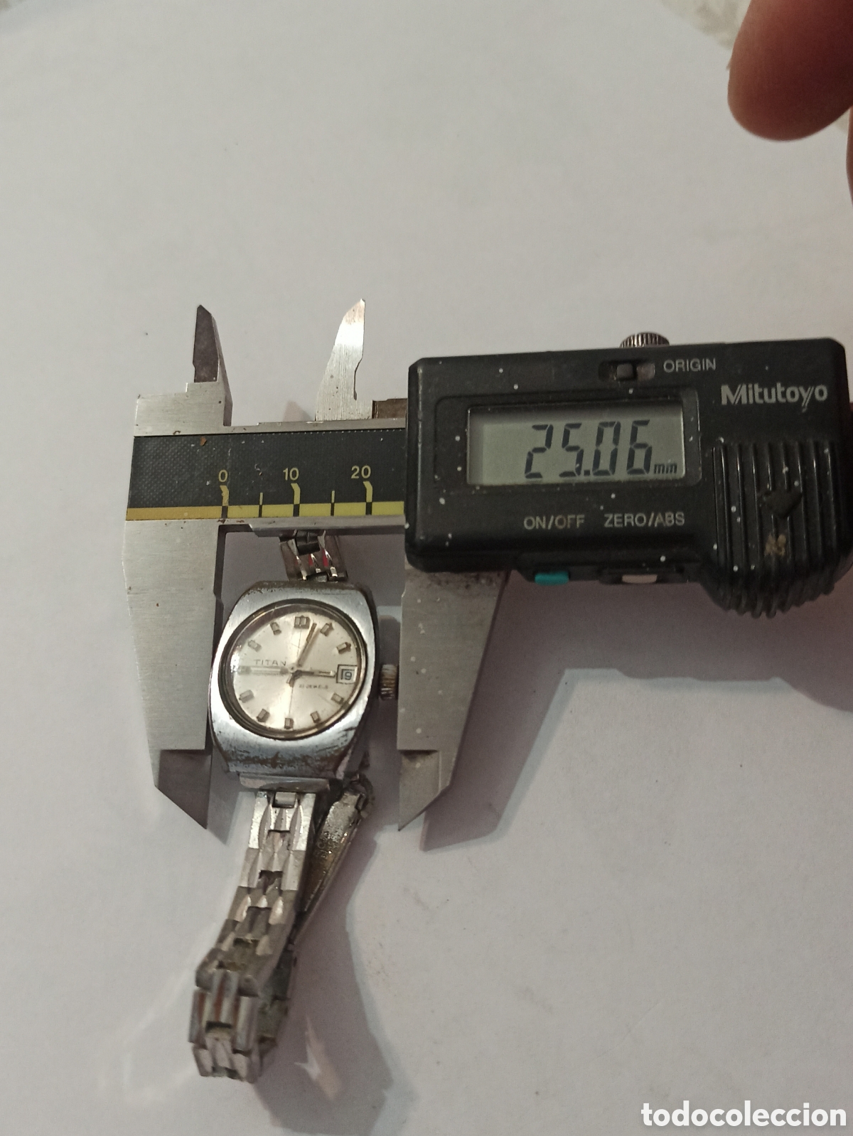 Relojes autom&aacute;ticos: Reloj Titan autom&aacute;tico 21 jewels Funciona - Foto 6