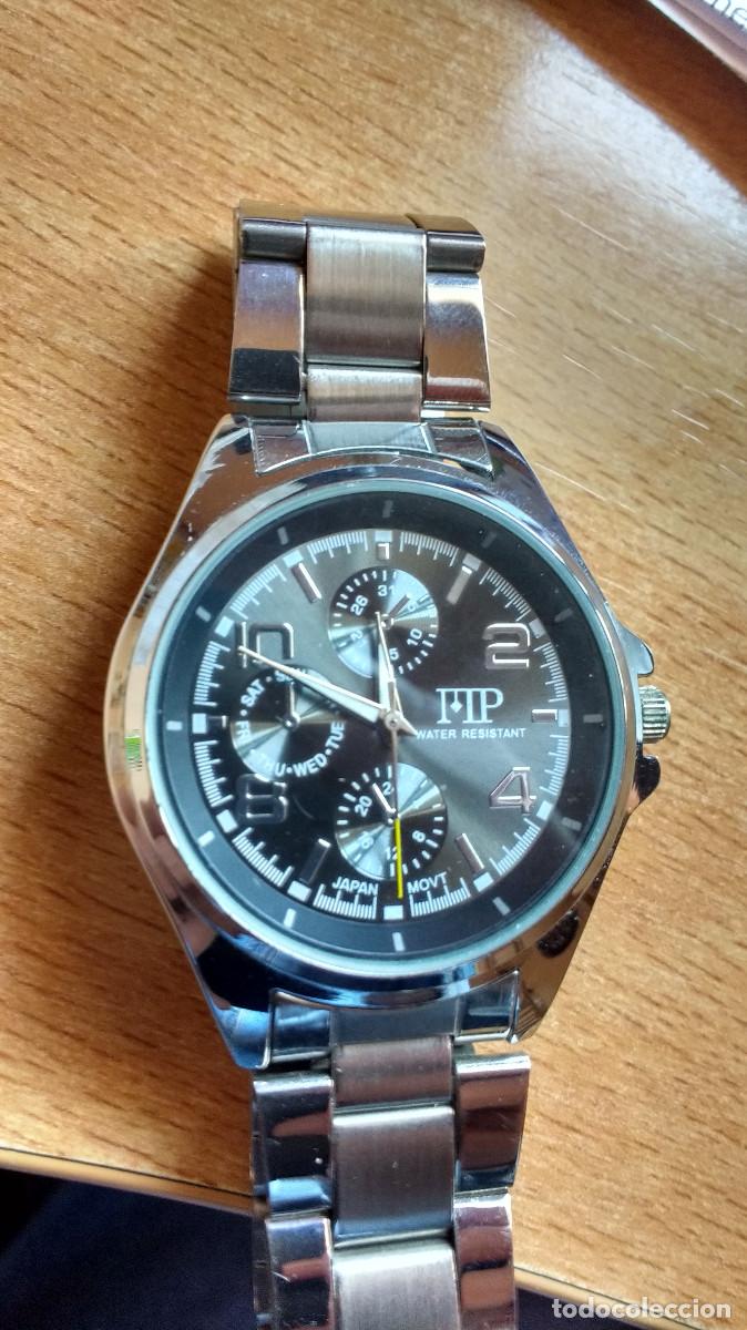 Relojes autom&aacute;ticos: Reloj quartz acero inoxidable IIP - Foto 1