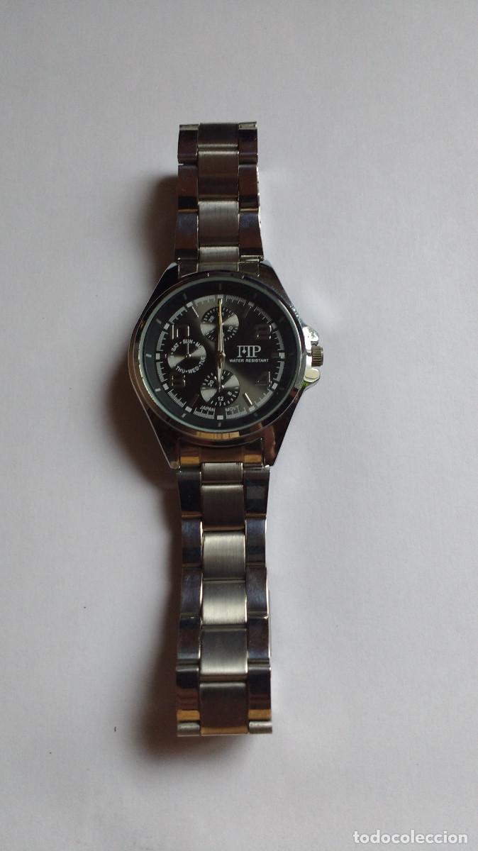 Relojes autom&aacute;ticos: Reloj quartz acero inoxidable IIP - Foto 2