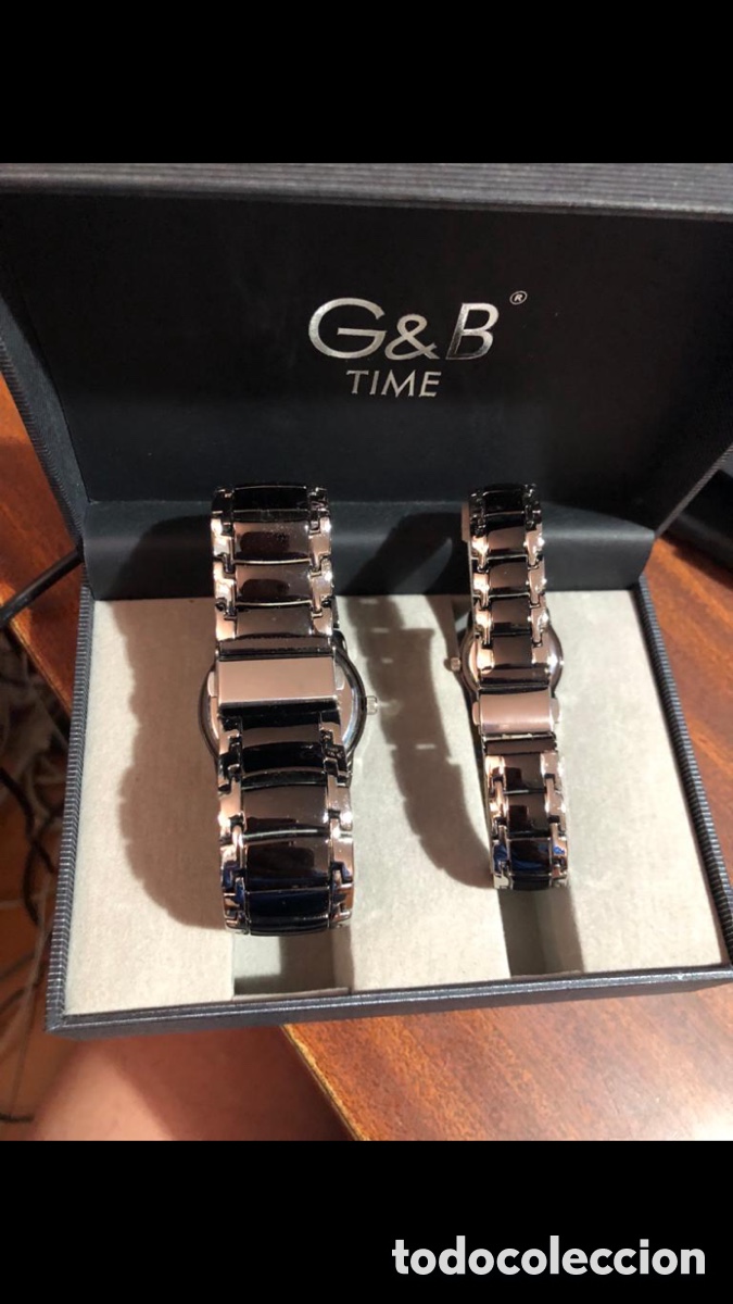 Relojes autom&aacute;ticos: Pareja de relojes G & B. Sin estrenar - Foto 6