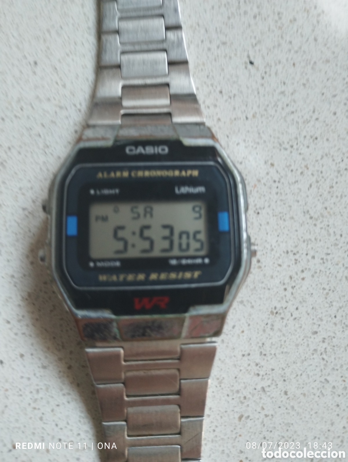 Relojes autom&aacute;ticos: Reloj de caballero Casio water resist funciona perfectamente - Foto 2