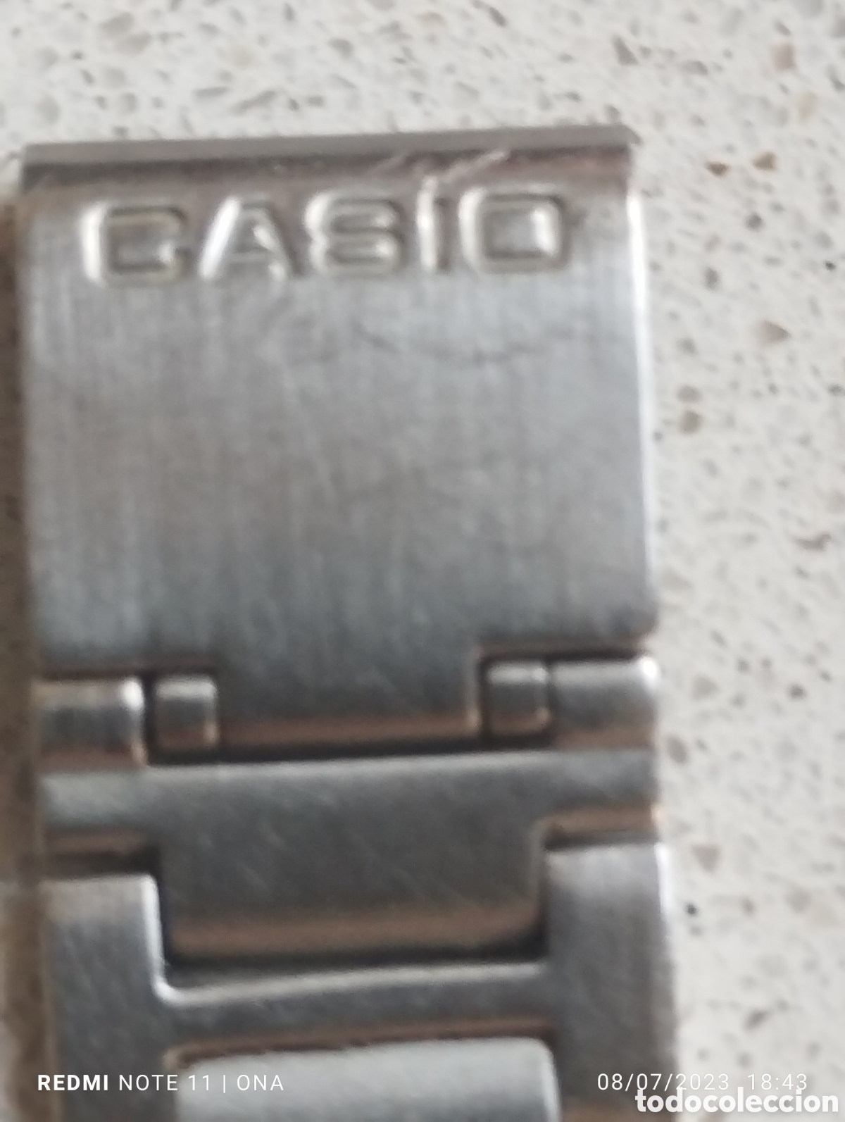 Relojes autom&aacute;ticos: Reloj de caballero Casio water resist funciona perfectamente - Foto 3