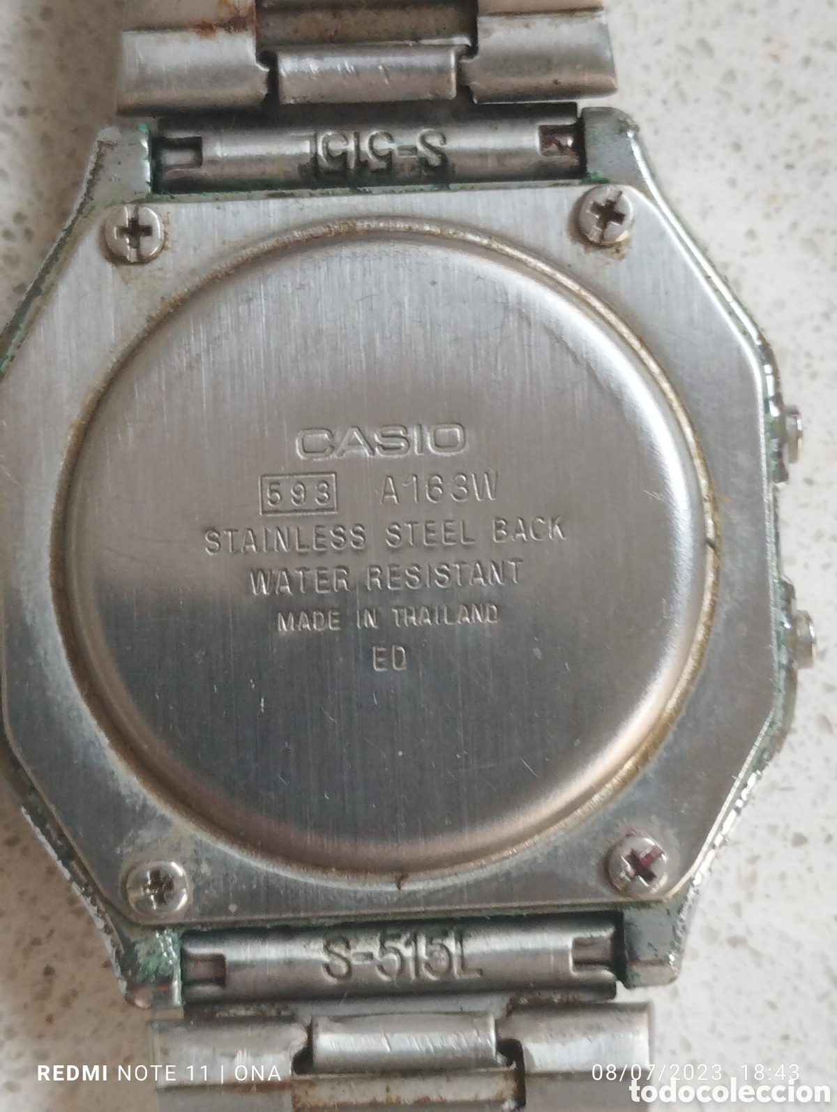 Relojes autom&aacute;ticos: Reloj de caballero Casio water resist funciona perfectamente - Foto 4