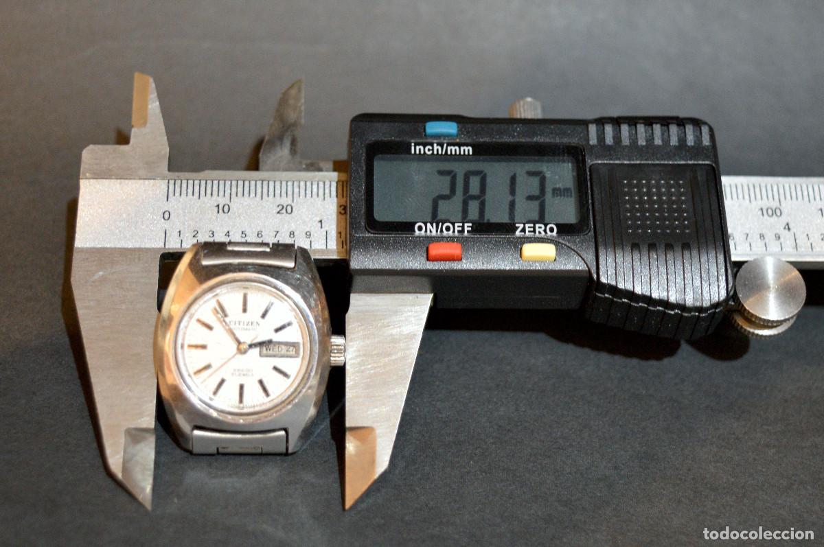 Relojes autom&aacute;ticos: ANTIGUO RELOJ DE PULSERA AUTOMATICO CITIZEN MUJER 21 RUBIS FUNCIONANDO - Foto 14