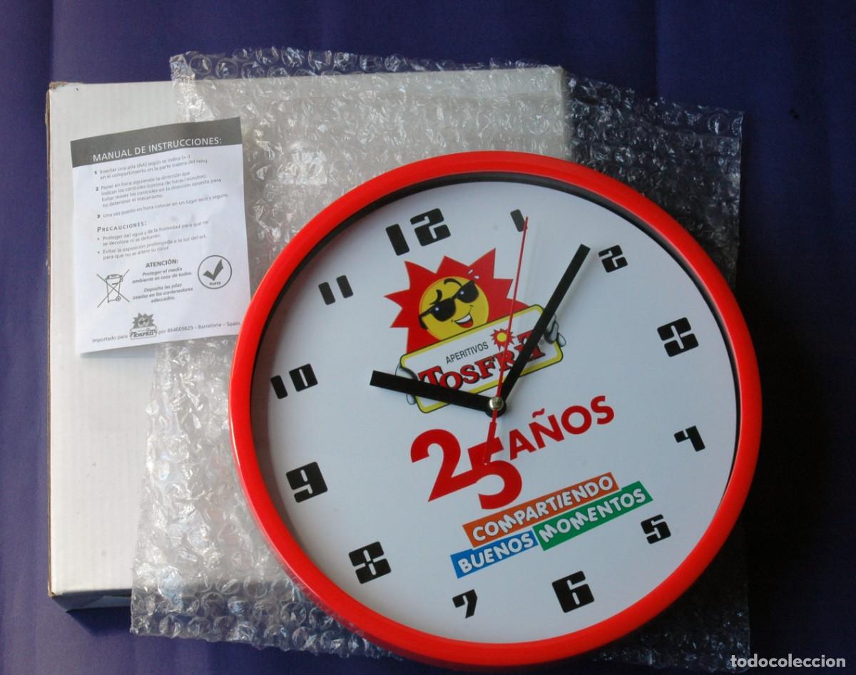 Relojes autom&aacute;ticos: RELOJ DE PARED CON PUBLICIDAD - Foto 2