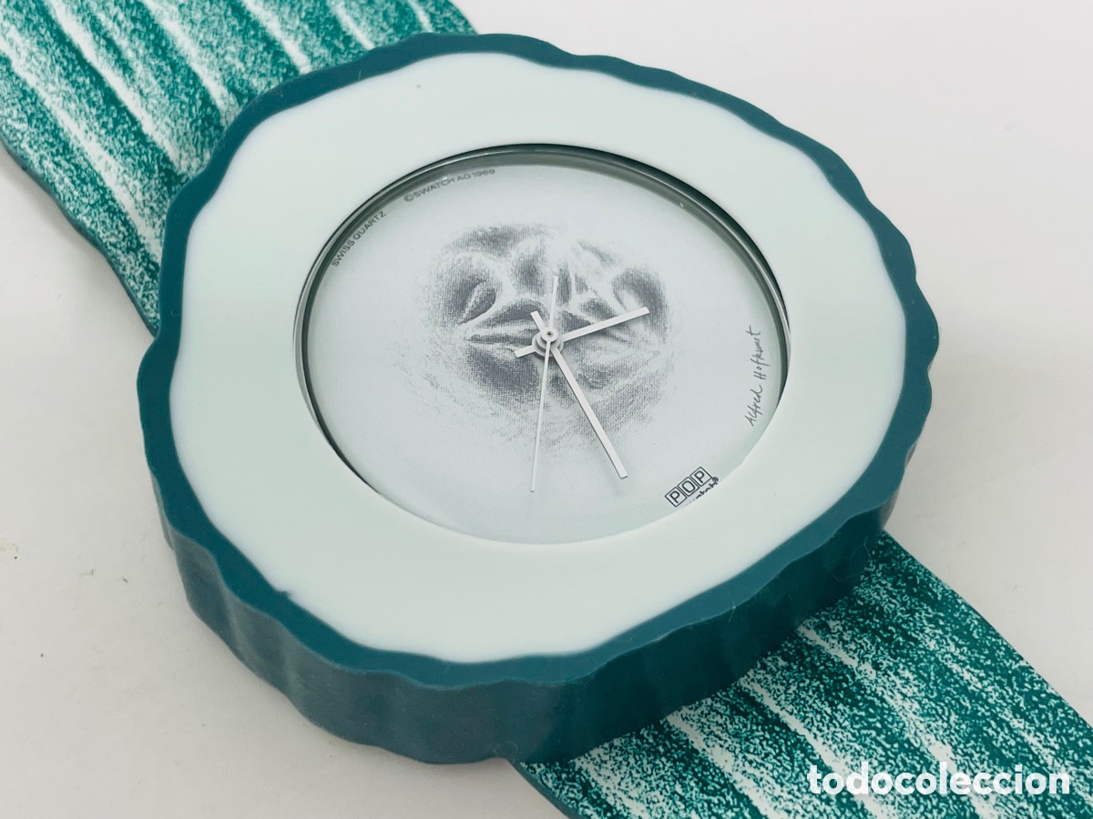 Relojes autom&aacute;ticos: Pop Swatch Alfred Hofkunst Design - Foto 3