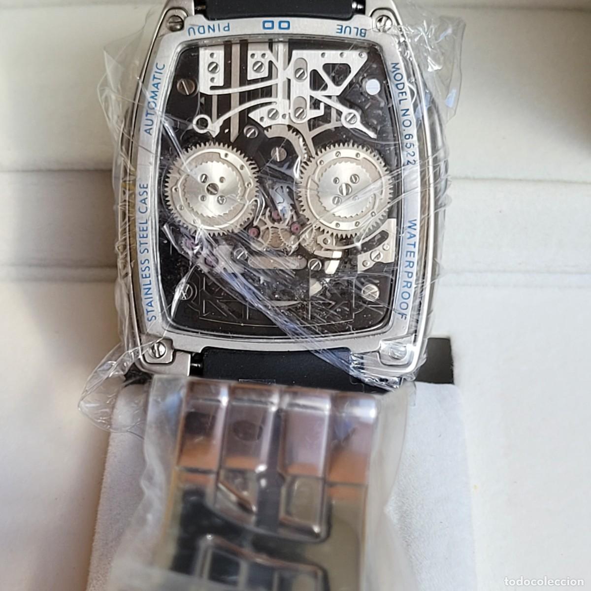 Relojes autom&aacute;ticos: RELOJ TIPO BUGATI AUTOMATICO - Foto 3