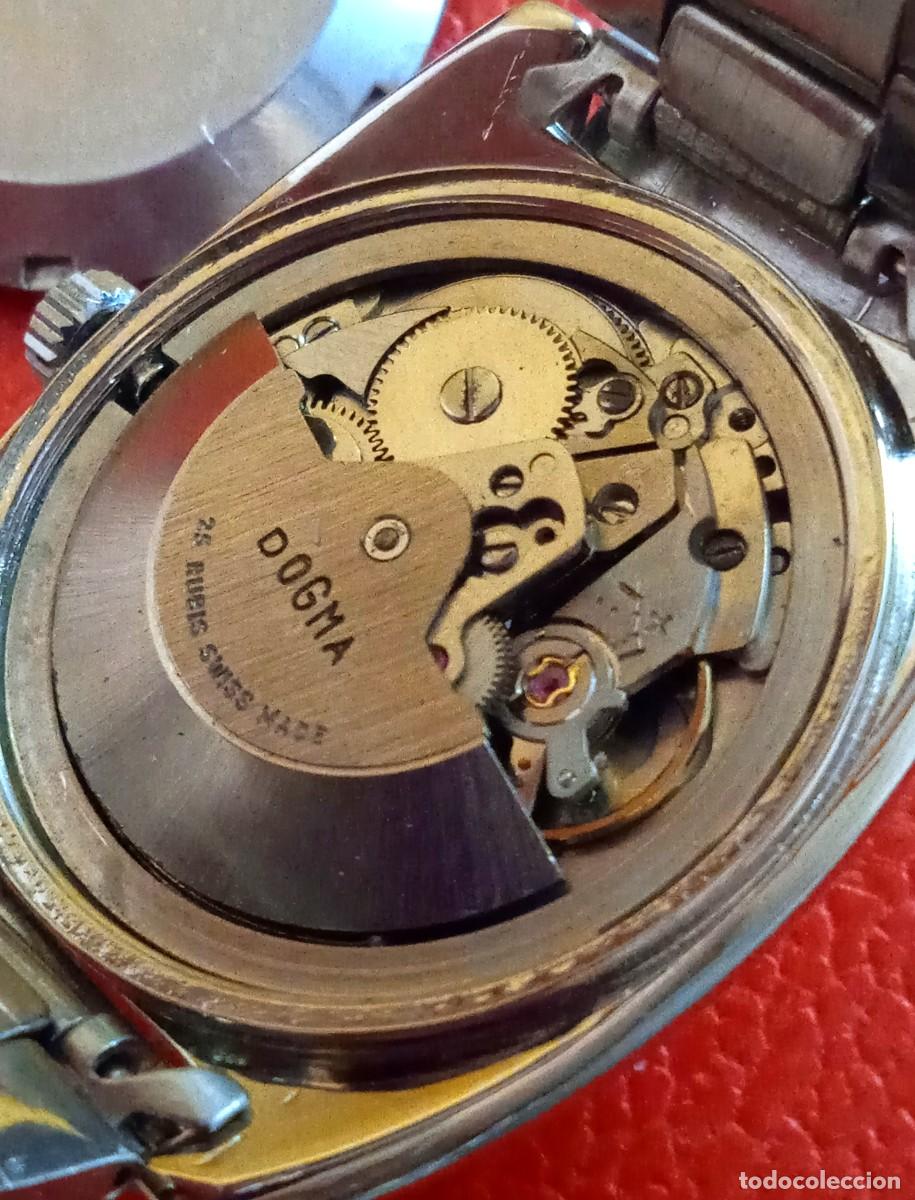 Relojes autom&aacute;ticos: RELOJ DOGMA AUTOM&Aacute;TICO 25 RUBIS SWISS. - Foto 12