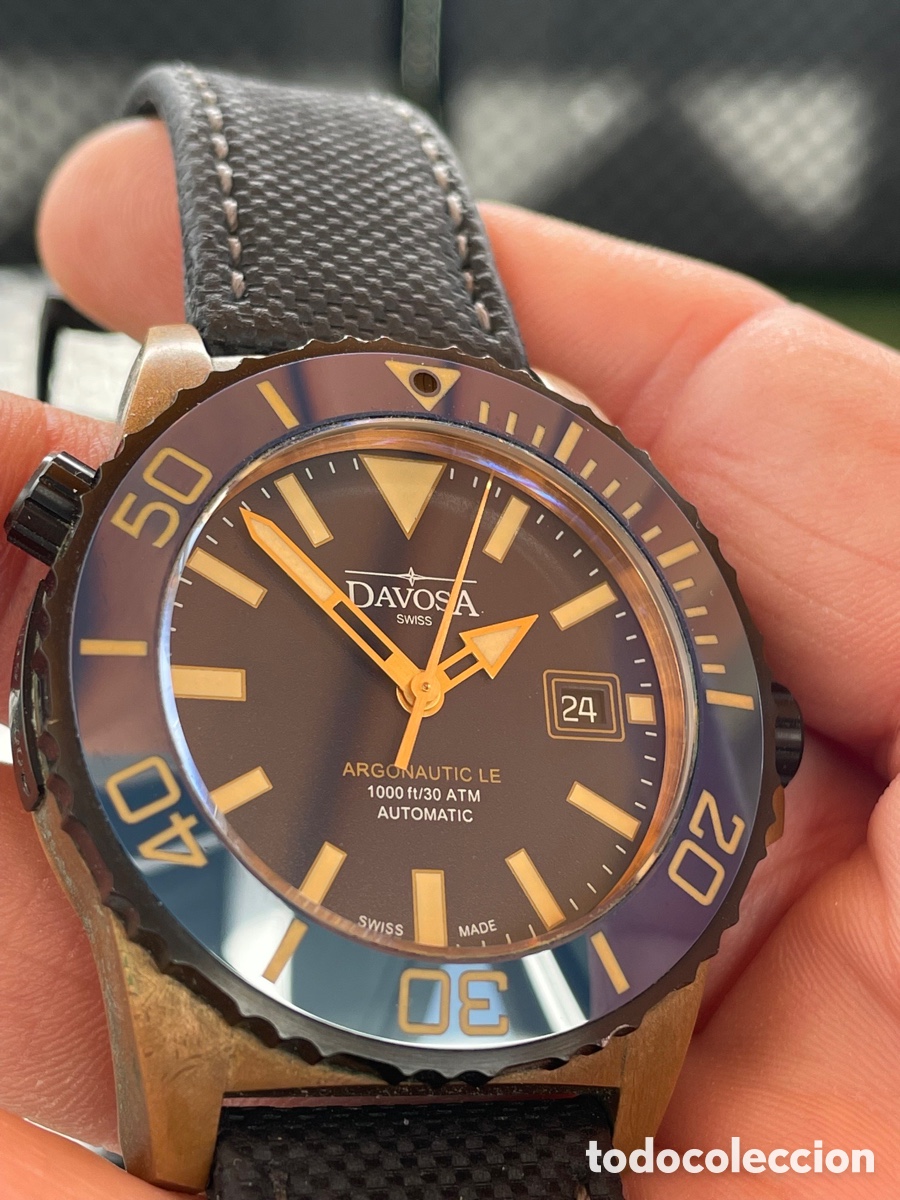 Relojes autom&aacute;ticos: Reloj Davosa Argonautic Bronce diver - Foto 3