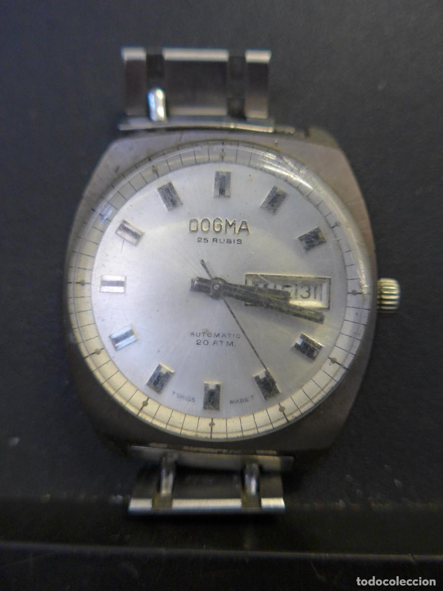 Relojes autom&aacute;ticos: RELOJ AUTOMATICO DE PULSERA DOGMA 25 RUBIS AUTOMATIC 20 ATM - Foto 1
