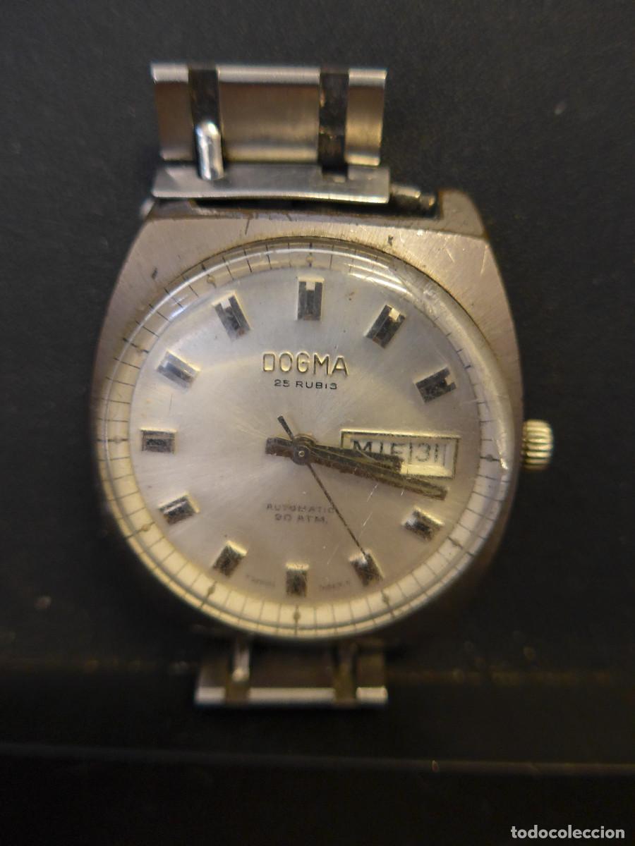 Relojes autom&aacute;ticos: RELOJ AUTOMATICO DE PULSERA DOGMA 25 RUBIS AUTOMATIC 20 ATM - Foto 2