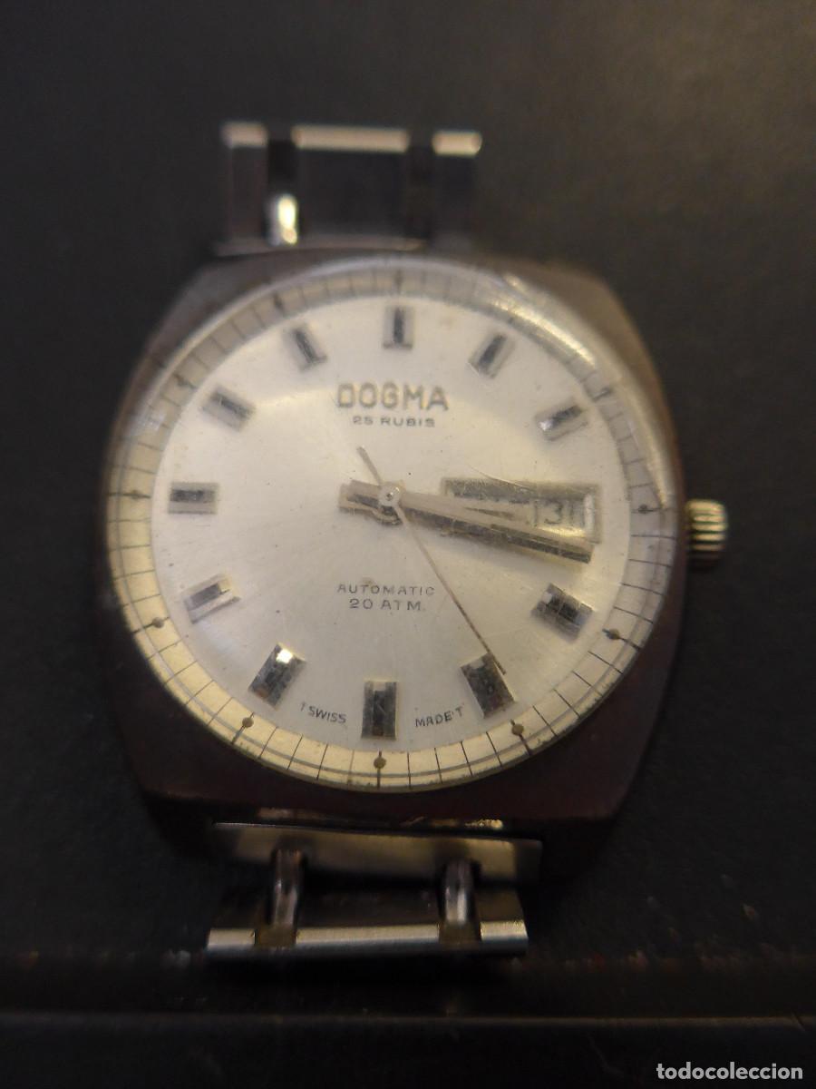 Relojes autom&aacute;ticos: RELOJ AUTOMATICO DE PULSERA DOGMA 25 RUBIS AUTOMATIC 20 ATM - Foto 3