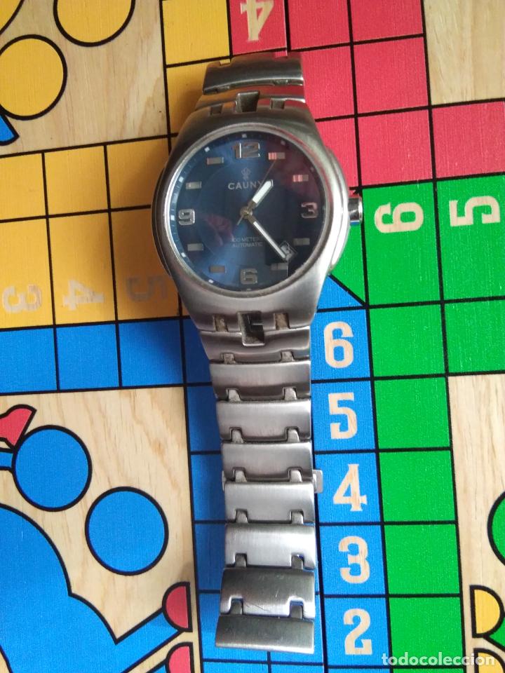 Relojes autom&aacute;ticos: RELOJ CAUNY HOMBRE AUTOM&Aacute;TICO 100MTS. - Foto 4