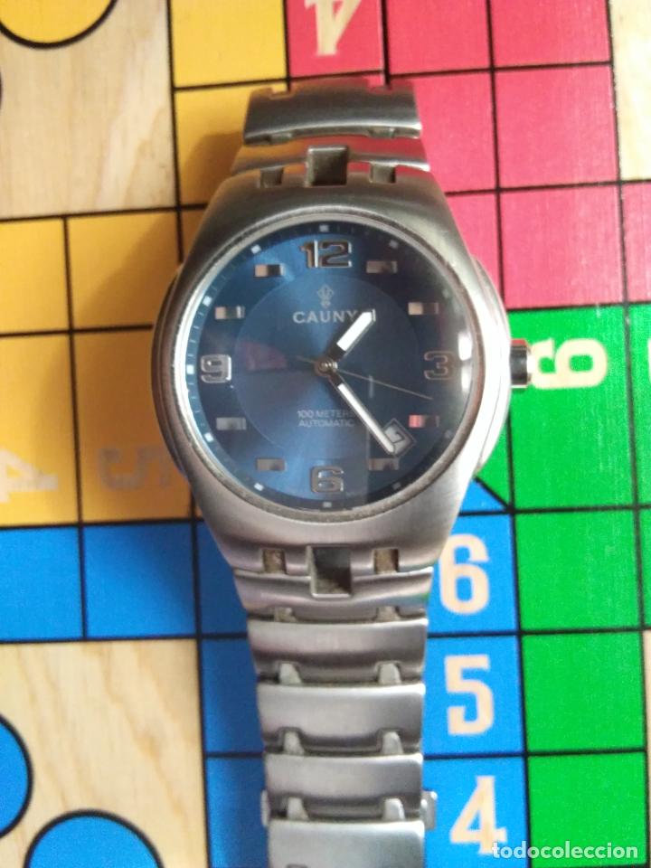 Relojes autom&aacute;ticos: RELOJ CAUNY HOMBRE AUTOM&Aacute;TICO 100MTS. - Foto 5