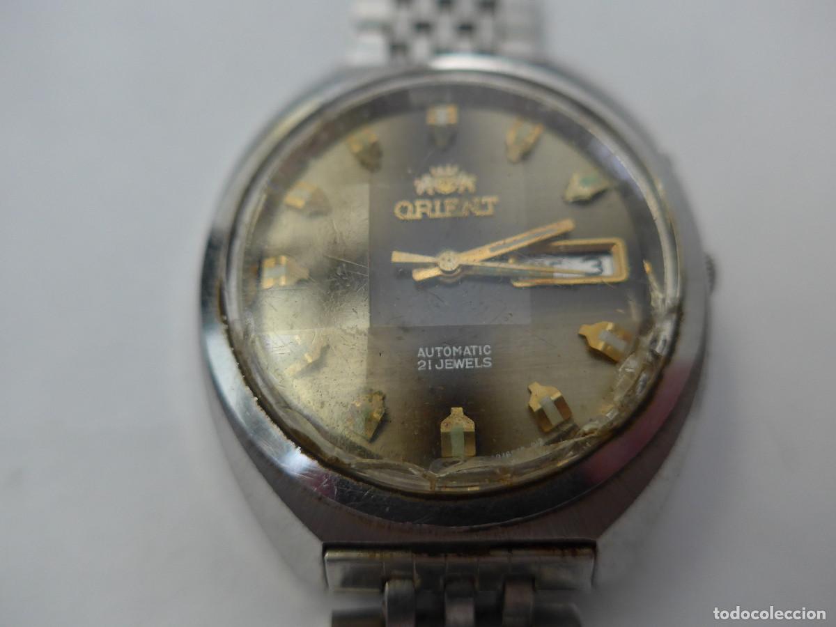 Relojes autom&aacute;ticos: RELOJ AUTOMATICO DE PULSERA ORIENT AUTOMATIC 21 JEWELS - Foto 4