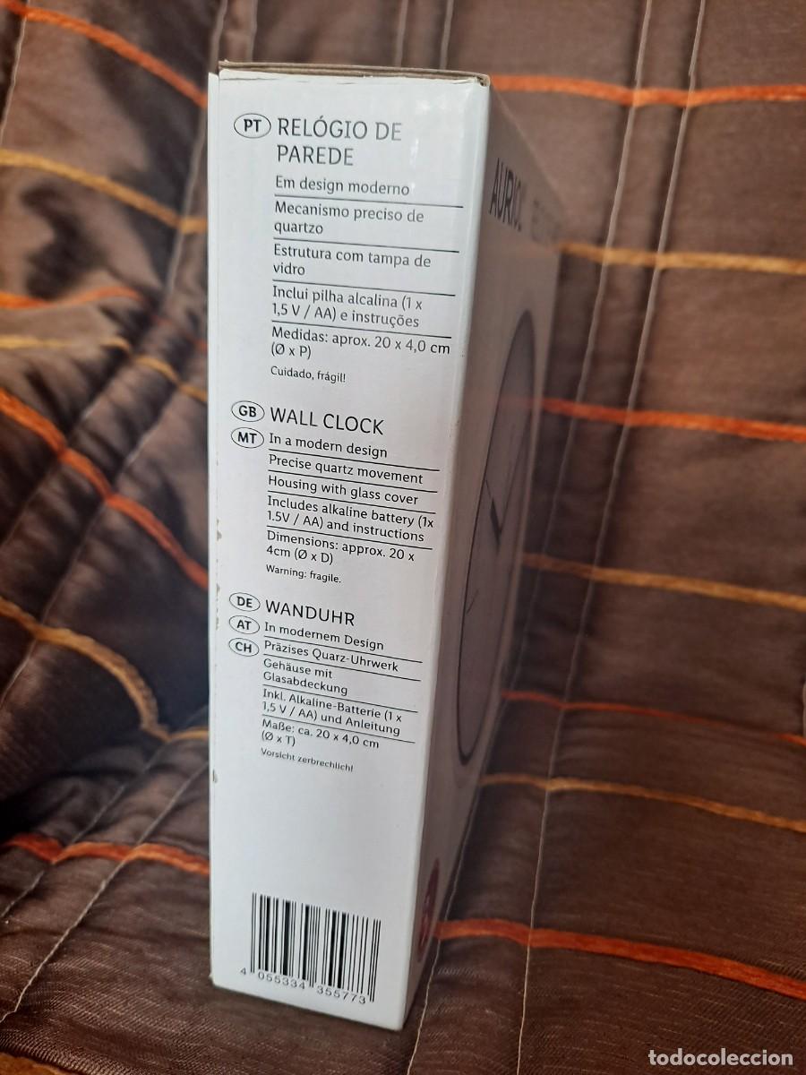Relojes autom&aacute;ticos: Reloj de pared Auriol nuevo - Foto 2
