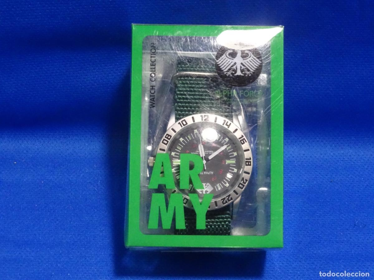 Relojes autom&aacute;ticos: RELOJ ARMY ALPHA TEAM. SIN USAR. SERIE LIMITADA. - Foto 1