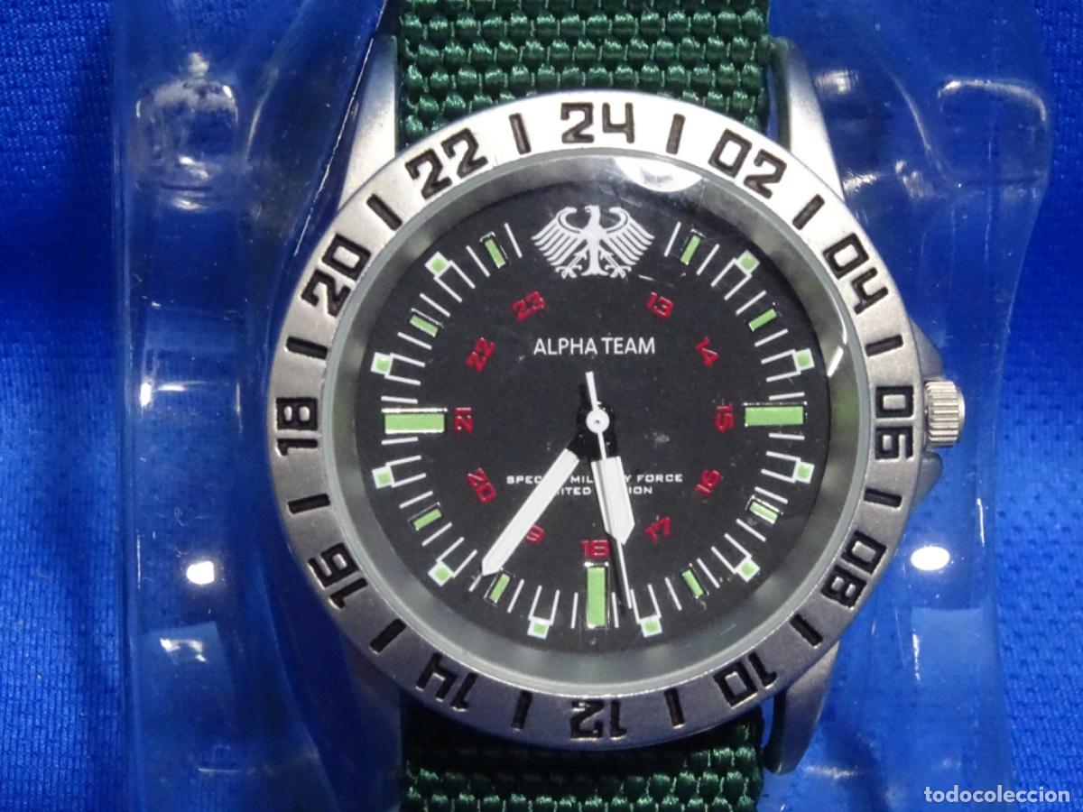 Relojes autom&aacute;ticos: RELOJ ARMY ALPHA TEAM. SIN USAR. SERIE LIMITADA. - Foto 3