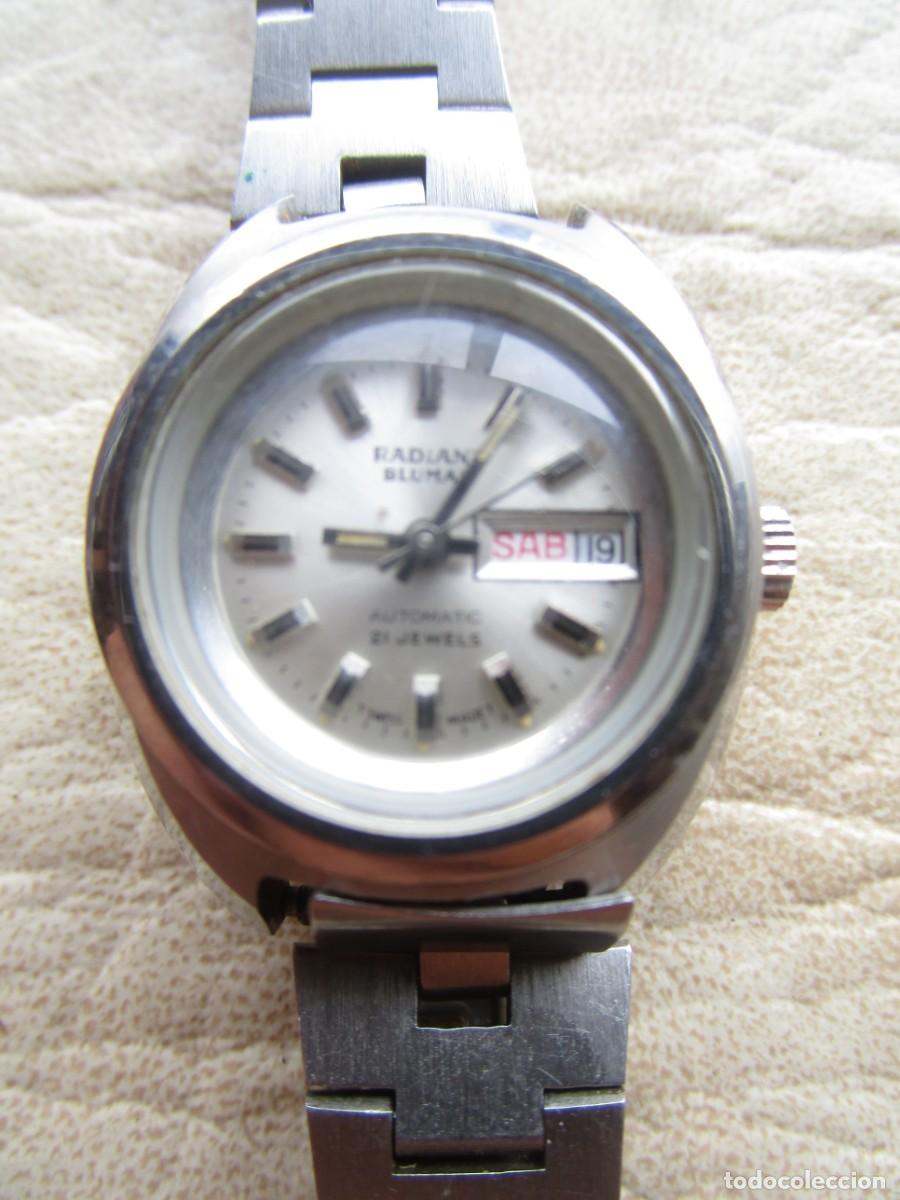 Relojes autom&aacute;ticos: reloj radiant blumar automatic 6388 mujer a revisar - Foto 2