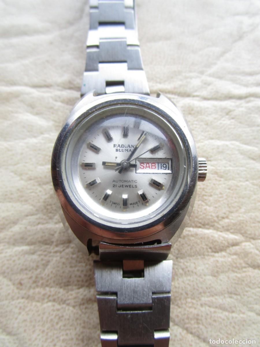 Relojes autom&aacute;ticos: reloj radiant blumar automatic 6388 mujer a revisar - Foto 3