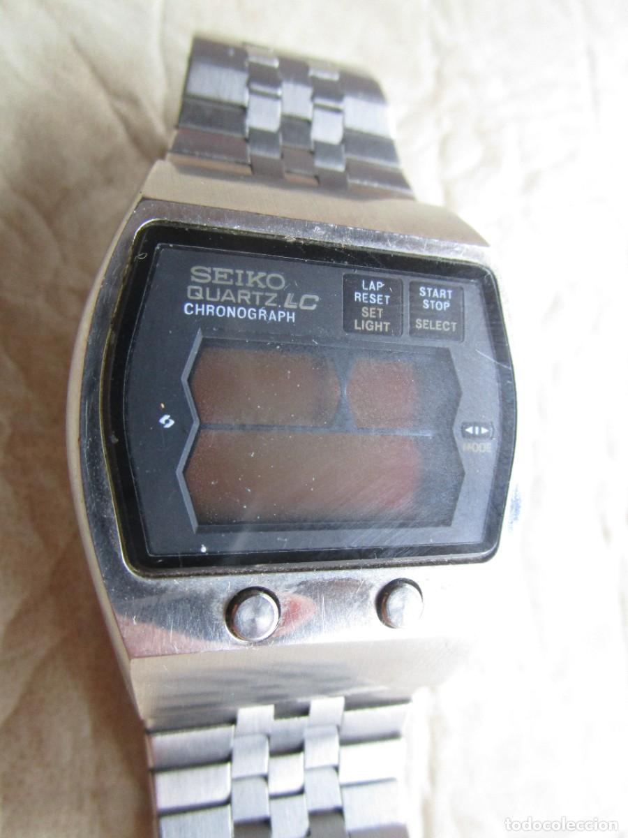 Relojes autom&aacute;ticos: reloj seiko quartz lc chronograph a revisar - Foto 3