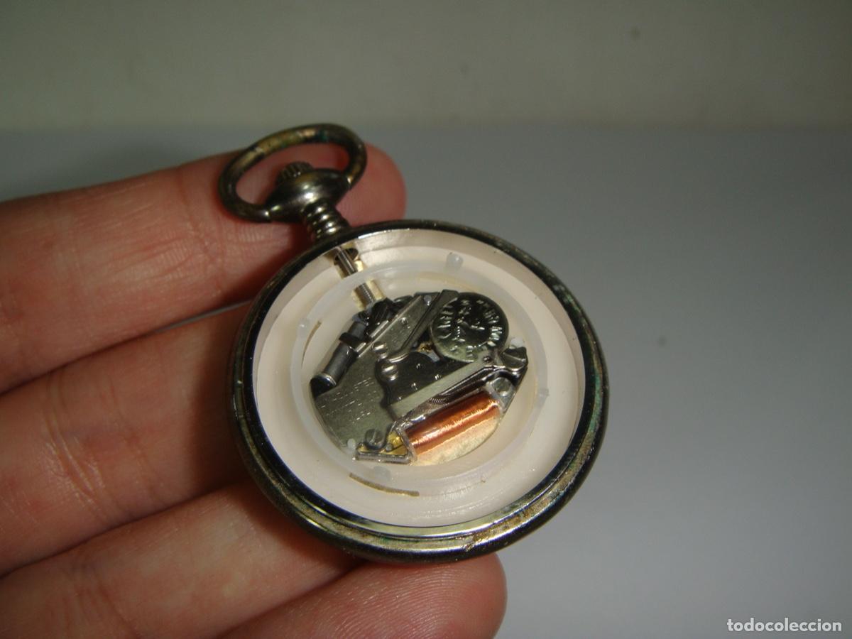 Relojes autom&aacute;ticos: Reloj de Bolsillo. Jubar. Funciona a pilas. - Foto 3