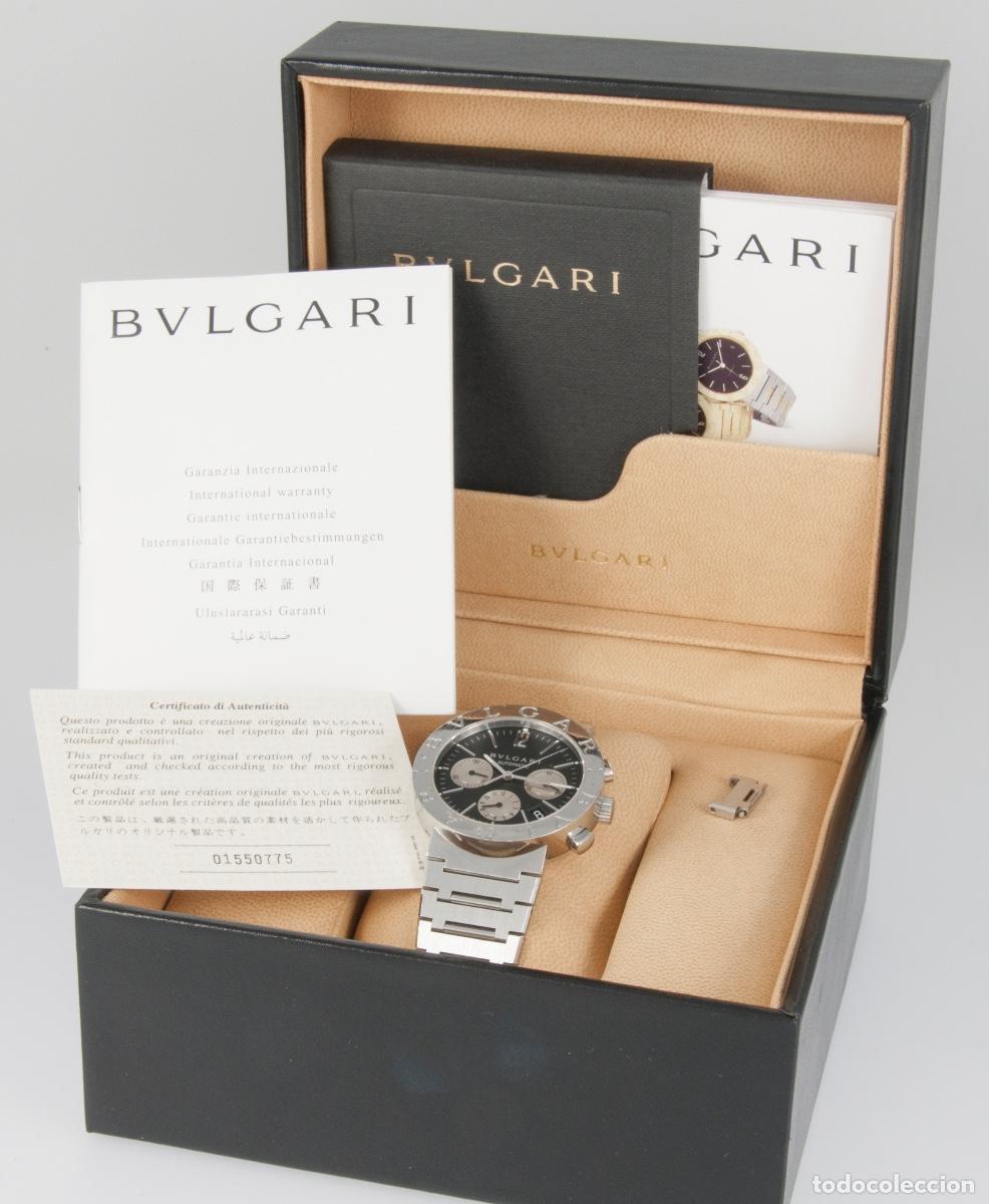 Relojes autom&aacute;ticos: Bulgari Automatic Chronograph Steel Ref: BB 38 SS CH - Foto 3