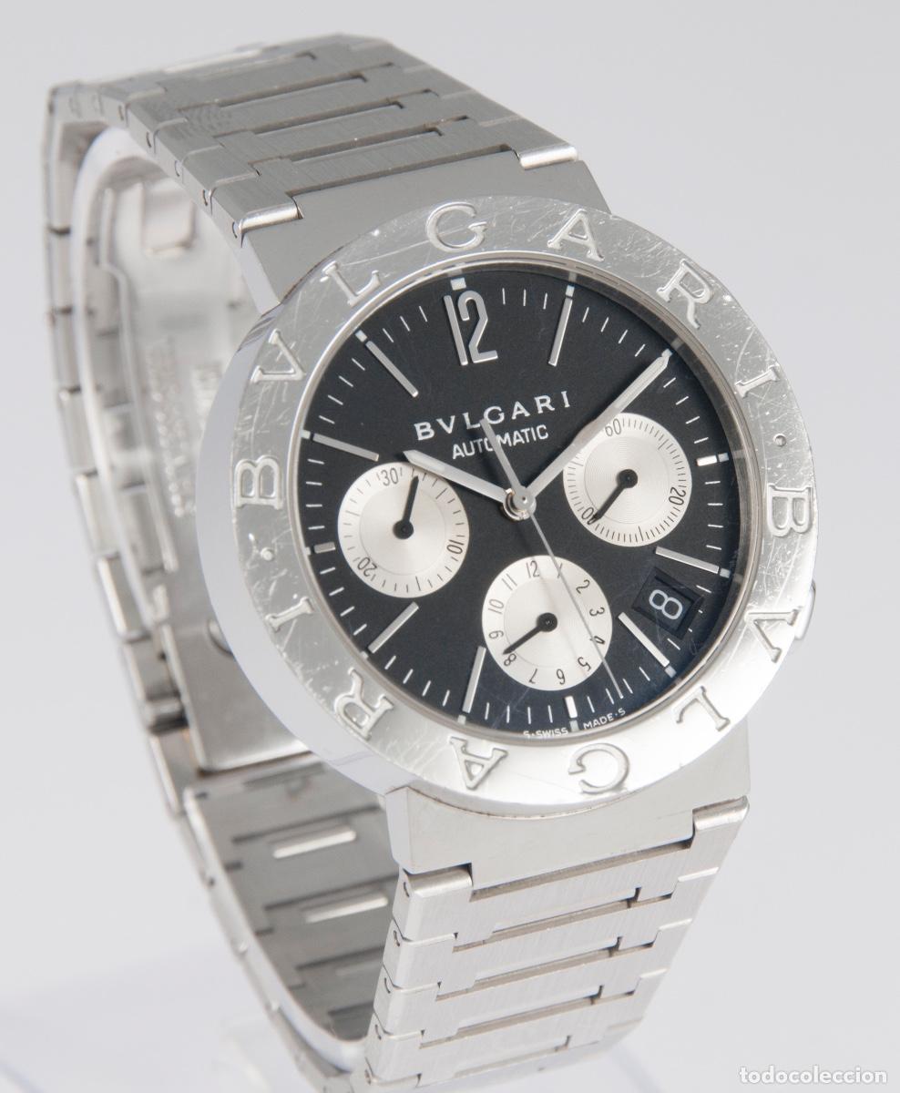 Relojes autom&aacute;ticos: Bulgari Automatic Chronograph Steel Ref: BB 38 SS CH - Foto 6