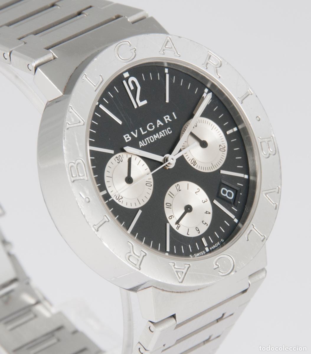 Relojes autom&aacute;ticos: Bulgari Automatic Chronograph Steel Ref: BB 38 SS CH - Foto 7